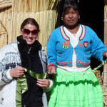 Peru, Los Uros Inseln auf dem Titicacasee
