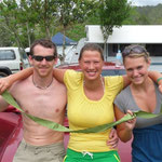 Australien, Woodford / Laura und Ross aus USA bzw. Australien