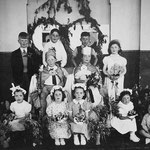 King and Queen celebration, Infants, 1951