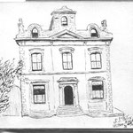 Wilton House, drawn in 1916 by Sr St Felix. Many of the images here come from an autograph book kept by Marie Burton, which was donated to Mary Smith of the History Society.