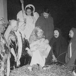 Nativity play, Christmas 1952