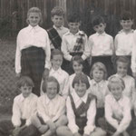Scottish dancing c.1957, including Sheelagh Jarmolkiewicz