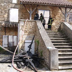 Incendie dans une maison sur la commune de Duravel