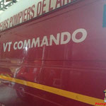 Véhicule de Transport Commando (VTCOM) du CIS Saint-Alban-d'Ay