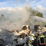 Incendie de 200 tonnes de papier à Evergnicourt