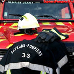 Casque F2 et veste de feu du Service de Départemental d'Incendie et de Secours de la Gironde (33)