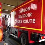 Camion Dévidoir Hors Route (CDHR) du CIS Dunkerque