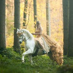 Christina und Araber Lippizaner Felix