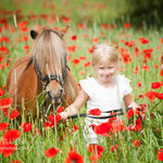 Kerstin mit Familie und Tiere