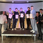 Peter Schütte, alias Ergie Wäggedawn, Robin Könnecke, Jamie Wolf, Amos Kirschbaum, Tobias Walkmann, Noah Hilgerdenaar, Rüdiger Soltyszeck und Michael Peskov
