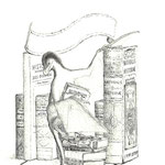 Ex libris / 2015 / Ballpoint pen