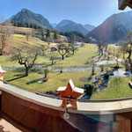 Ausblick vom Südbalkon