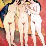 3 graces (august macke)