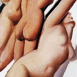 3 graces (tamara de lempicka)