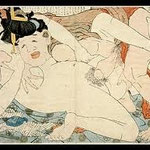 hokusai - erotic woodcut