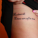 shakespeare - tattoed