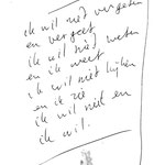 willen -e.dideric 2011 handschrift