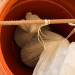 preparazione del Compost tea che sarà distribuito su baby leaf - OP PONTINATURA