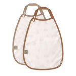 LÄSSIG Babylätzchen Extra Groß (2 Stk) Little Mateys royal blue