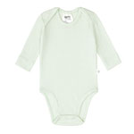 Baby Body Langarm gerippt Mint LÄSSIG
