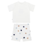 Kinder Pyjama Kurz Bio-Baumwolle Smile Milky LÄSSIG
