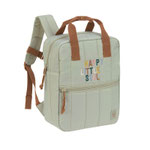 Kinderrucksack Mini Square - Little Gang - Khaki - LÄSSIG
