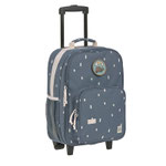 Kinderkoffer Trolley Happy Prints Blau LÄSSIG