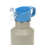 Edelstahl Trinkflasche Trinkverschluss Sunny Explorer Grün von LÄSSIG