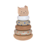 Stapelturm Holz Little Mateys Katze LÄSSIG