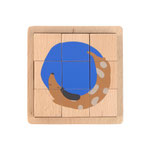 Würfelpuzzle Holz Little Mateys LÄSSIG