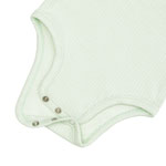Rippstrick Kurzarm Mint Cozy Bedtime LÄSSIG