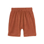 Frottee Short Kinder Rostrot LÄSSIG Cozy Terry Wear Linie