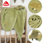 Kuscheldecke Chamäleon von Fehn Detailansichten