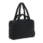 Everday Bag Wickeltasche Shiny Schwarz LÄSSIG