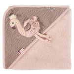 Kapuzenbadetuch Flamingo - Fehn