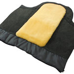 Komfort 2-in-1 Fußsack Schwarz Heitmann Felle