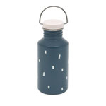 Edelstahl-Trinkflasche Happy Prints Blau