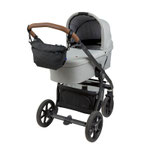 Kinderwagentasche Buggy BumBag schwarz am Kinderwagen - LÄSSIG