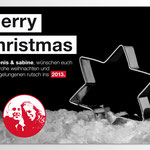 Weihnachtskarte Denis & Sabine