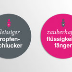 Bierdeckel zweiseitig