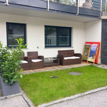 Aussenbereich barrierefreie Fewo Horberg, Apart Rauch