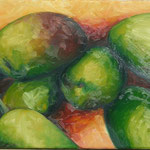 Olive - olio su tela - cm 80 x 40 - 2008