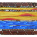 Tramonto al mare - tec. mista dipinto ad olio - cm 61,5 x 43,5 -2010