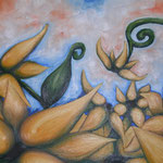 Girasoli - olio su tela - cm 50 x 60 - 2005