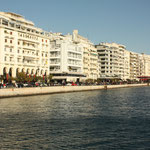 Thessaloniki an der Küste Griechenlands
