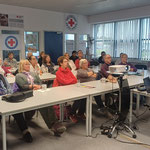 Sehr informativ, der Besuch im Logistikzentrum des DRK