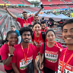 eine starke Truppe beim B2Run, Nürnberg