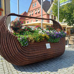 Korbgeflechte, wohin das Auge schaut