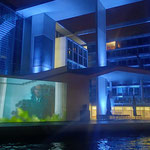 Film- und Lichtprojektion am Kanzleramt