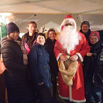 Gruppenbild mit Nikolaus